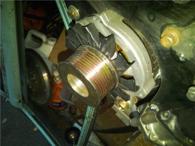Alternator 120 amp 8 groove pulley